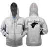 왕좌의 게임 Stark Wolf Zip Hoodie