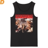 T-shirt sem mangas de banda de Hard Rock Alemanha T-shirts sem mangas de Scorpions incrível