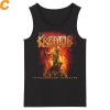 Germany Metal Sleeveless Graphic Tees Kreator Tank Tops