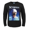 Germany Scorpions Blackout T-Shirt Metal Rock Shirts
