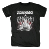 Tyskland Scorpions Lovedrive censureret T-shirt Metal Rock Band Grafiske T-shirts