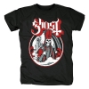 T-shirt da faixa do punk do metal do fantasma