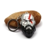 God of War 4 Kratos 3D Head Keychain Pendant