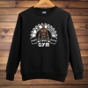 Gotg Movie Groot Grow stærk hættetrøje Sort Pullover Sweatshirt