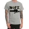 Grey Nofx Heavy Metal Rock T-Shirt