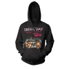 Felpe punk rock con cappuccio Green Day Hoodie degli Stati Uniti