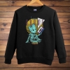 Groot Crewneck 운동복 은하계의 정원 Black Mens 까마귀