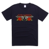 Guns N Roses Band Logosu Tee Gömlek Siyah Kadınlar Pamuk Tshirt