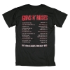 Guns N 'Roses Tee Shirts Us 펑크 티셔츠