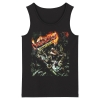 Hard Rock Black Metal Rock Ærmeløse tees Kvalitetsforstyrrelse Tank toppe