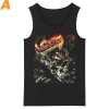 Hard Rock Black Metal Rock Ærmeløse tees Kvalitetsforstyrrelse Tank toppe