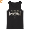 Hard Rock Sleeveless Graphic Tees Quality Behemoth Tank Tops