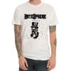 Hatesphere Band Rock T-Shirt White Heavy Metal Tee