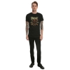 Heavy Metal Sliprock Print T-Shirt Black