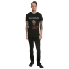 T-shirt Heavy Metal Tricou negru fierbinte Tee