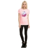 Hello Kitty dễ thương màu hồng T-Shirt cho phụ nữ