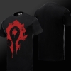 World of Warcraft Horde Logo T-shirt Blizzard WOW For the Horde Tee
