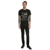 T-shirt Rock Metal Heavy Metal Iced Nera