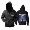 Felpa con cappuccio Iron Maiden Piece Of Mind Hoody Uk Metal Music Band