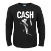 Johnny Cash T-Shirt Musique Country Rock Chemises