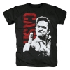 Johnny Cash Tees Country Music Rock tričko