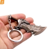 Kratos Blades of Chaos Keychain God of War Key Ring