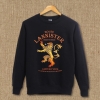 lannister Gold Lion Hoodie Game of Thrones Pullover Sweatshirt