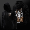 League of Legends LOL Galio Hoodie Đen 3xl ZIpper áo len