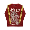 Lol Keld Hero T-shirt cu mânecă lungă Red Wine Tee