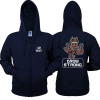 Adorável Grow Strong Hoodie Guardiões do Galaxy 2 Zipper Moletom