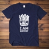 Lovely Tôi đang Groot T-shirt Black Người giám hộ của The Galaxy 2 Tshirt