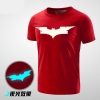 Luminous Batman Logo T Shirt For Men Women