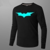Aydınlık Batman Logosu Tshirt Uzun Kollu 