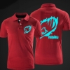 Luminous Fairy Tail Polo Shirt Black XXL Men Polo T shirt