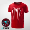 Luminous Spider T Shirt Boys Black Tee Cool