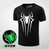 Luminous Spiderman Comic T shirt