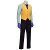 Quality Batman Joker Suit Arkham Asylum Joker Cosplay Costume