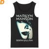 Marilyn Manson Tank Tops Us Metal Rock Sleeveless Shirts