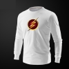 Marve The Flash Hero Long Sleeve Tee Shirt