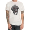 Marvel Avengers 2 Ultron Kopf Tshirt Weiß Herren Tee