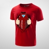 Marvel Superhero Iron Man Tee áo sơ mi
