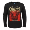 Banda de Metal Tees Carnifex Único Enterre-me Em Blasfêmia T-Shirt