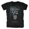 Metal Graphic Tees Band Obsidian Sky T-Shirt