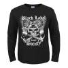 메탈 펑크 락 그래픽 티 블랙 라벨 사회 티셔츠