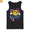 メタルロックグラフィックティーズAwesome Blink 182 Tシャツ