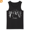 Metal Kaya Kolsuz Grafik Tees En İyi Marduk Tank Tops