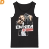 Metal Sleeveless Graphic Tees Personalised Eminem Tank Tops