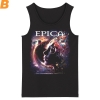 Netherlands Metal Sleeveless Graphic Tees Quality Epica Tank Tops