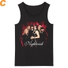 Nightwish Sem Mangas T-Shirts Finlândia Hard Rock Sem Mangas