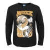 T-shirt da faixa de Kvelertak de Noruega Camisas do punk rock